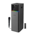 Frontech CRUX-168 Multimedia Tower Speaker 90W Output In-Built FM USB/BT/AUX/MIC Support (SW-0168)