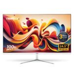 Frontech 24.5 inch LED Monitor 100Hz 1920x1080 Wall Mountable Ultra Slim Bezel HDMI & VGA 8ms Built-in Speaker Ultima Series 3 Years Warranty