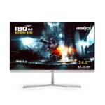 Frontech 24.5 inch LED Gaming Monitor 180Hz 1920x1080 Wall Mountable Frameless HDMI & VGA 8ms Built-in Speakers 3 Years Warranty
